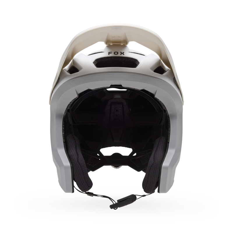 KASK ROWEROWY FOX DROPFRAME PRO GRID LIGHT GREY L