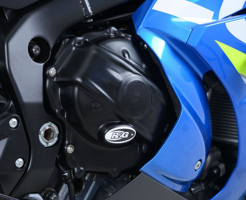 ZESTAW OSŁON SILNIKA RG RACING SUZUKI GSX-R1000/R 17-, (2 CZĘŚCI) BLACK
