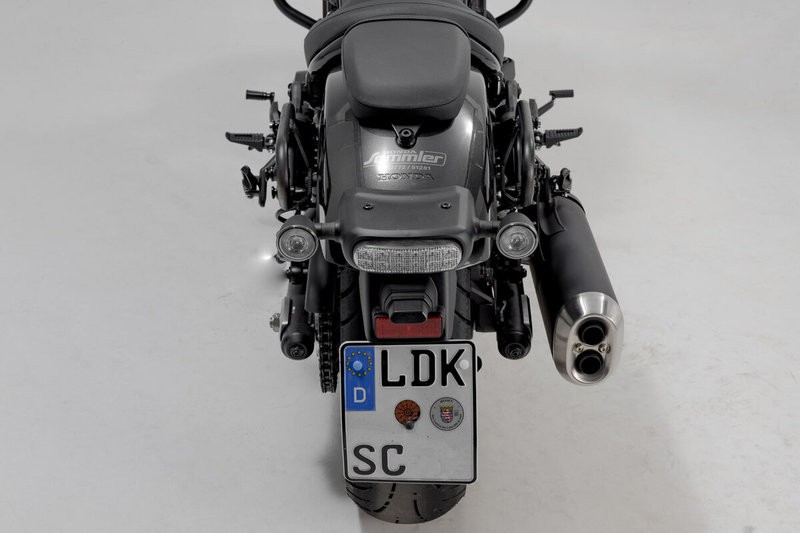 ZESTAW SAKW I STELAŻY LEGEND GEAR BLACK EDITION SW-MOTECH HONDA CMX1100 (20-)