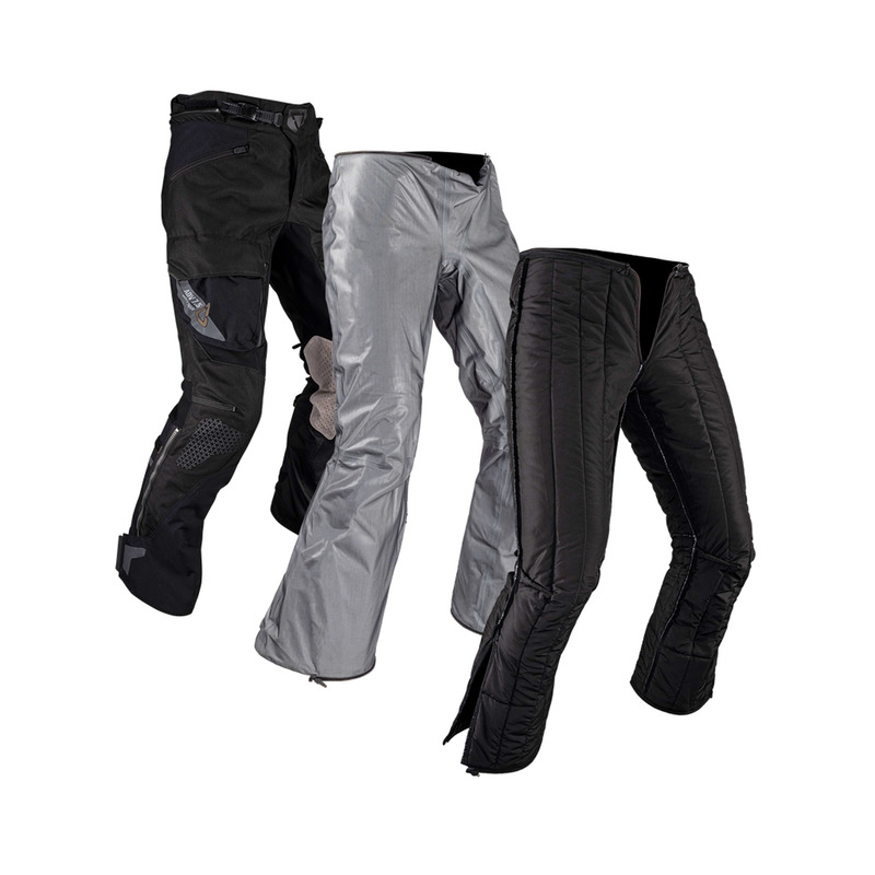 SPODNIE MOTOCYKLOWE TEKSTYLNE LEATT ADV MULTITOUR 7.5 STEALTH