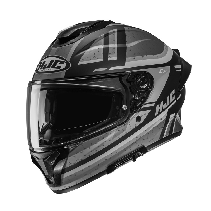 KASK MOTOCYKLOWY HJC C71 NOVAH GREY SILVER S
