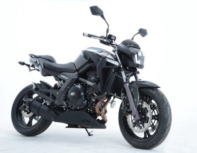 CRASHPADY AERO RG RACING WK/CF MOTO 650I BLACK