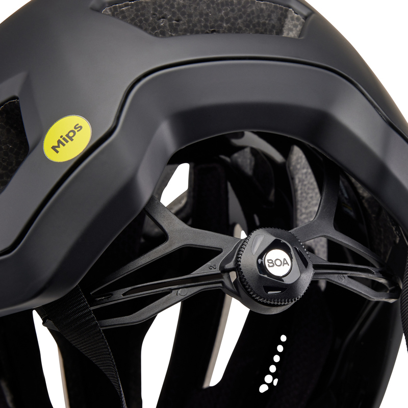 KASK ROWEROWY FOX CROSSFRAME PRO MATTE BLACK M