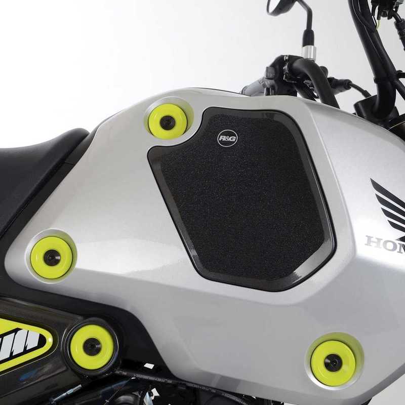 NAKLEJKA NA BAK TANKPAD ANTYPOŚLIZGOWY 2 CZĘŚCI RG RACING HONDA MSX125 (GROM) 21- BLACK
