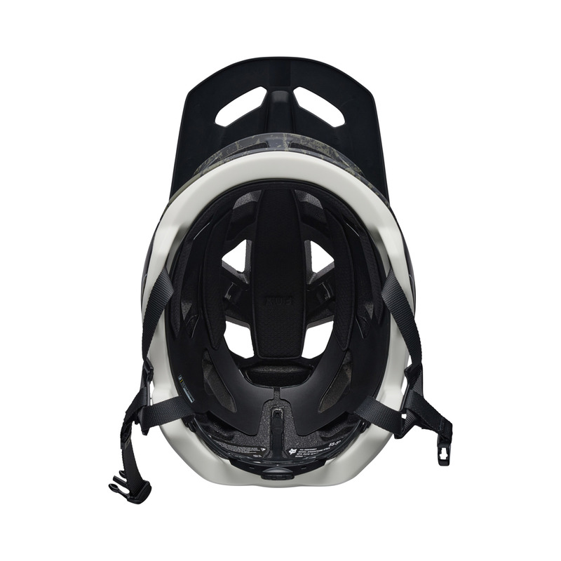 KASK ROWEROWY FOX SPEEDFRAME LUNAR BLACK L