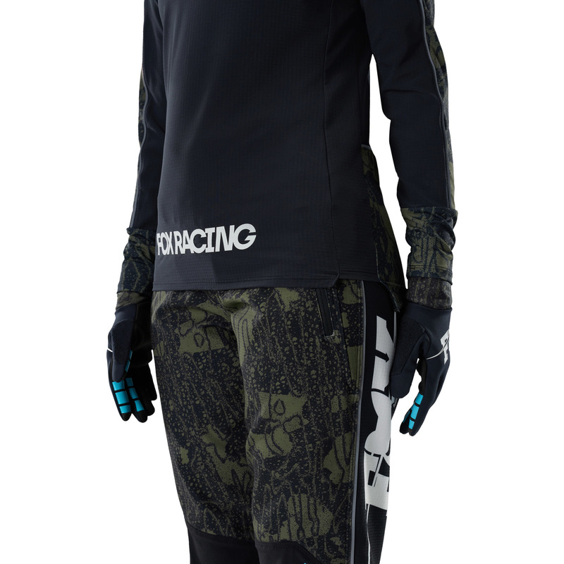 BLUZA ROWEROWA DAMSKA FOX DEFEND THERMAL LUNAR SE BLACK L