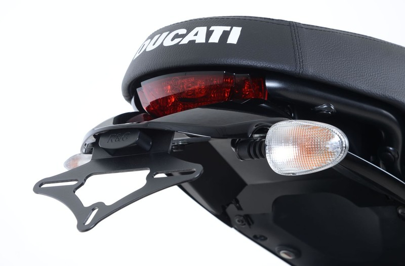 MOCOWANIE TABLICY REJESTRACYJNEJ RG RACING DUCATI SCRAMBLER (800) SIXTY2