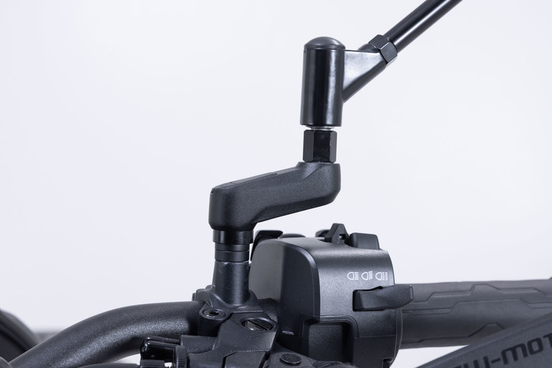 PRZEDŁUŻENIE LUSTERKA SW-MOTECH CFMOTO 800MT-X (24-) BLACK