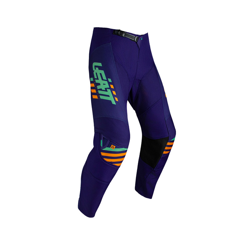 SPODNIE OFFROADOWE LEATT MOTO 3.5 STRIPES ORANGE 3XL