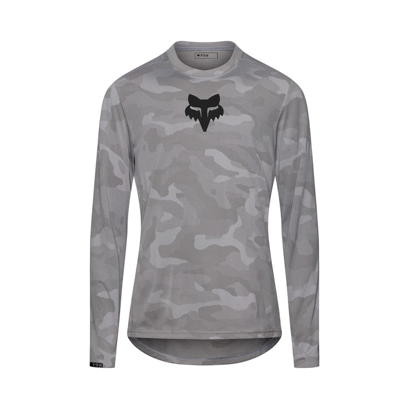 KOSZULKA ROWEROWA Z DŁUGIM RĘKAWEM FOX RANGER TRU DRI LS PEWTER XXL