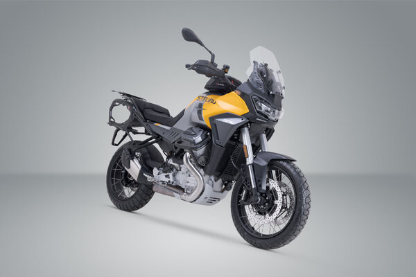 STELAŻ PRO NA KUFRY BOCZNE SW-MOTECH MOTO GUZZI STELVIO (23-) BLACK