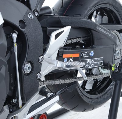 OSŁONA WAHACZA RG RACING HONDA CBR1000RR 08-19/RR SP 17-19/RR SP2 17-19, 4 CZĘŚCI BLACK
