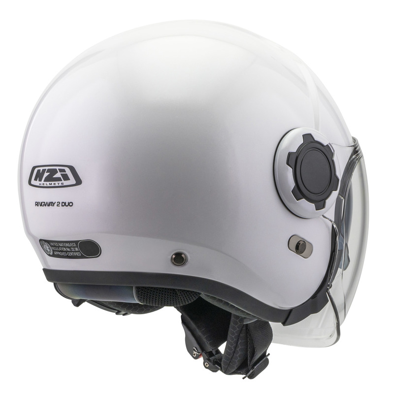 KASK MOTOCYKLOWY NZI RINGWAY 2 DUO WHITE