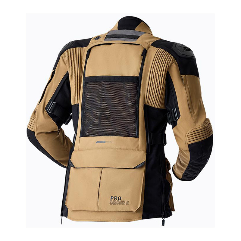 KURTKA MOTOCYKLOWA TEKSTYLNA RST PRO SERIES ADVENTURE D3O SAND BLACK XL