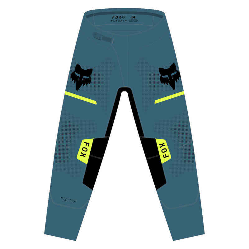 SPODNIE MOTOCYKLOWE FOX FLEXAIR OPTICAL MAUI BLUE