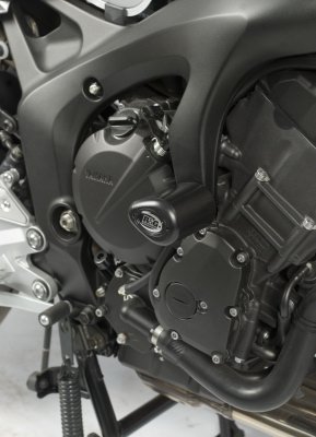 CRASHPADY AERO RG RACING YAMAHA FZ6/FAZER (NO LOWER FAIRING) BLACK