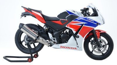 CRASHPADY AERO RG RACING HONDA CBR300R BLACK
