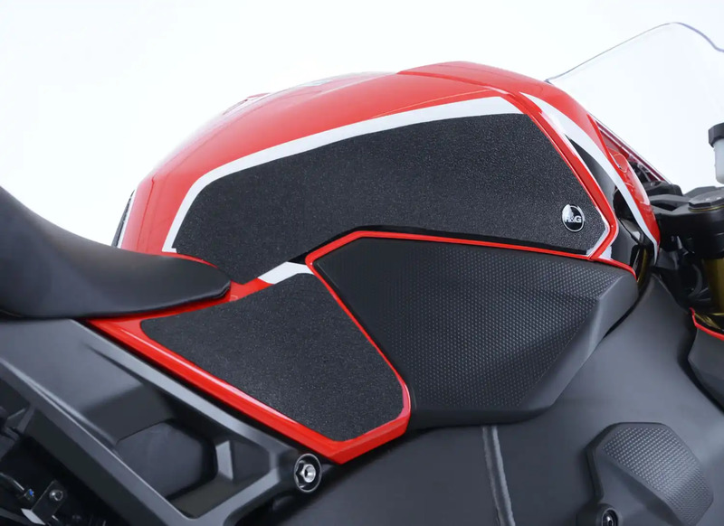 NAKLEJKA NA BAK TANKPAD ANTYPOŚLIZGOWY 4 CZĘŚCI RG RACING HONDA CBR1000RR/RR SP/RR SP2 (17-) BLACK