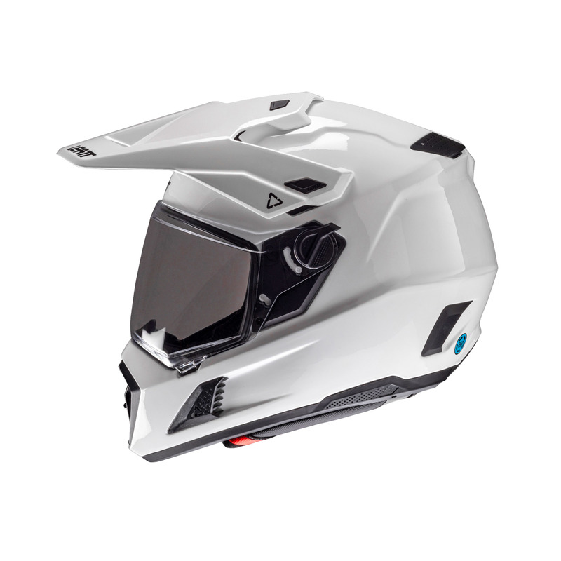 KASK MOTOCYKLOWY Z GOGLAMI LEATT KIT ADV 8.5 WHITE