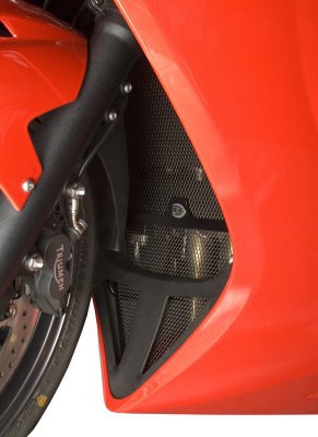 OSŁONA CHŁODNICY RG RACING TRIUMPH 1050 SPRINT GT/1050 SPRINT ST 10- BLACK