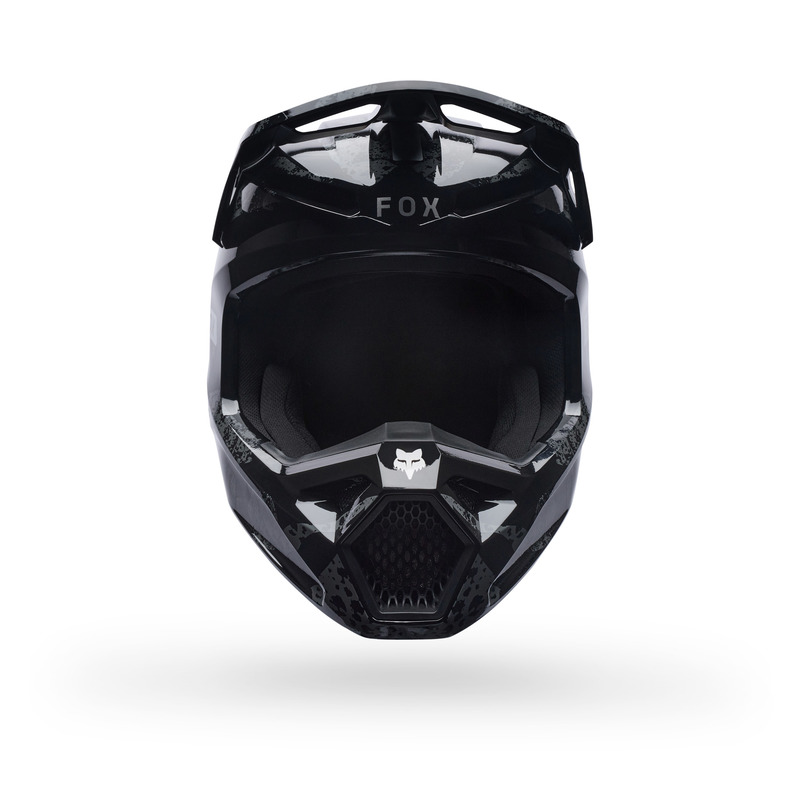 KASK MOTOCYKLOWY FOX V1 BNKR BLACK CAMO