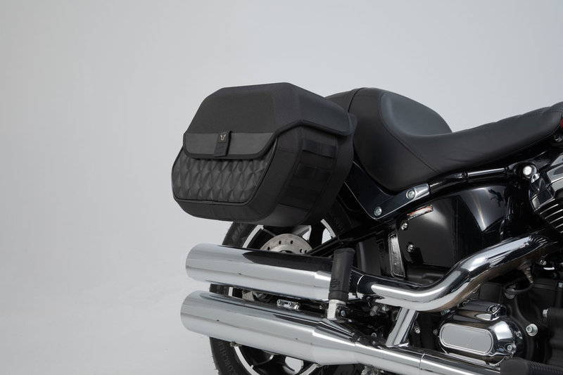 ZESTAW SAKW I STELAŻY LEGEND GEAR LH2/LH1 SW-MOTECH 25,5/19,5L HARLEY-DAVIDSON SOFTAIL LOW RIDER (17