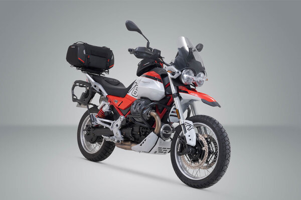 ZESTAW TORBA TYLNA I STELAŻ SW-MOTECH RACKPACK MOTO GUZZI V85 TT (24-)