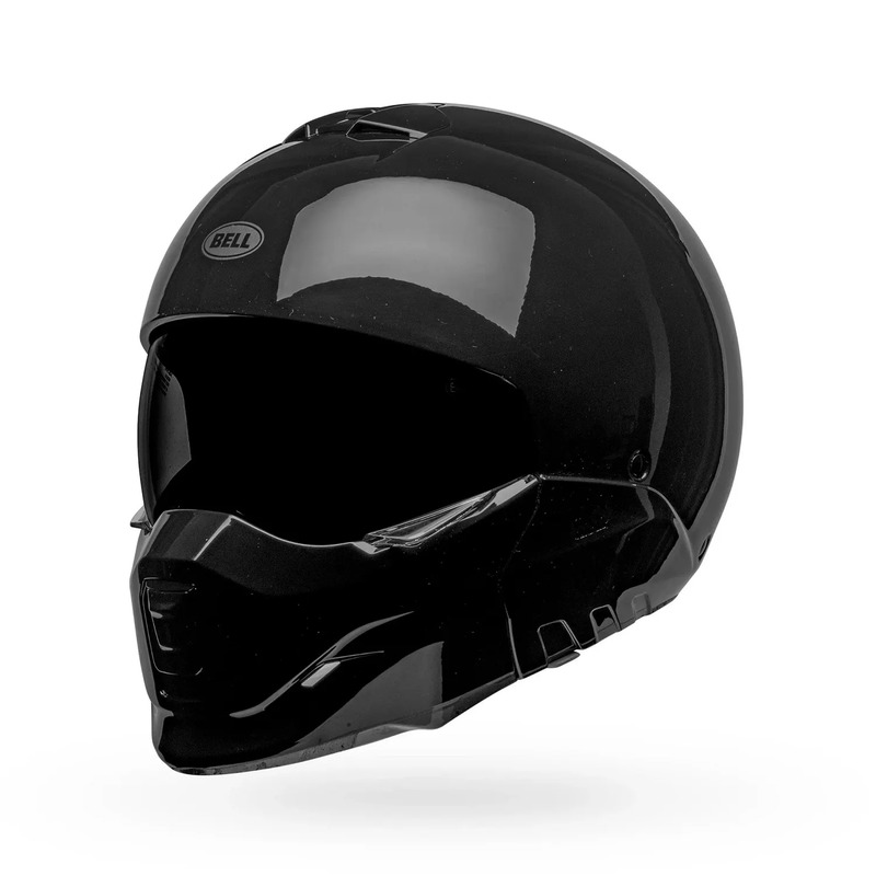 KASK MOTOCYKLOWY BELL BROOZER SOLID BLACK