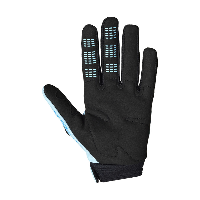 RĘKAWICE MOTOCYKLOWE DAMSKIE FOX 180 RACE SPEC LIGHT BLUE