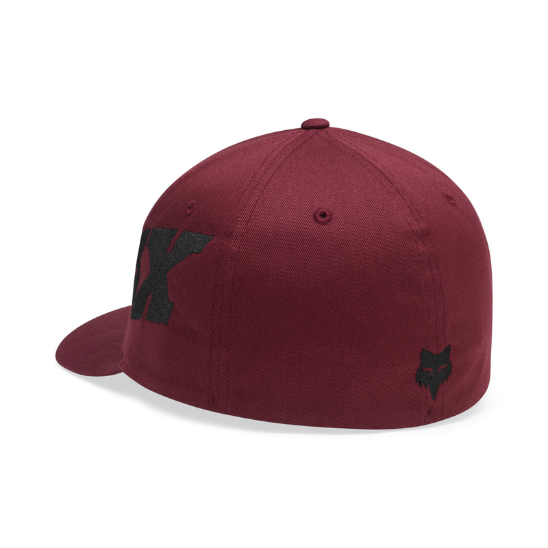 CZAPKA Z DASZKIEM FOX F HEAD X FLEXFIT DARK MAROON
