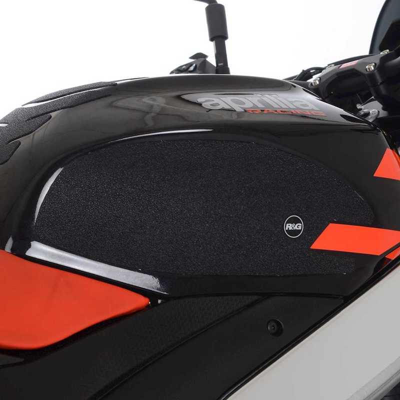 NAKLEJKA NA BAK TANKPAD ANTYPOŚLIZGOWY 2 CZĘŚCI RG RACING APRILIA V4 TUONO 1100 (FACTORY) 21-/RSV4 1