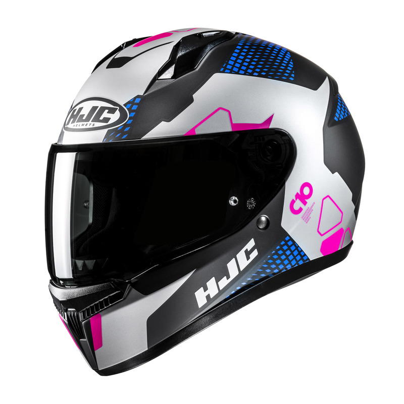 KASK MOTOCYKLOWY HJC C10 ASPA BLACK GREY XL