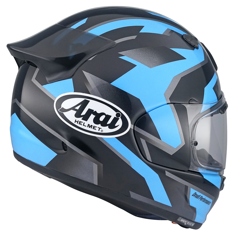 KASK MOTOCYKLOWY ARAI QUANTIC ROBOTIK BLUE S