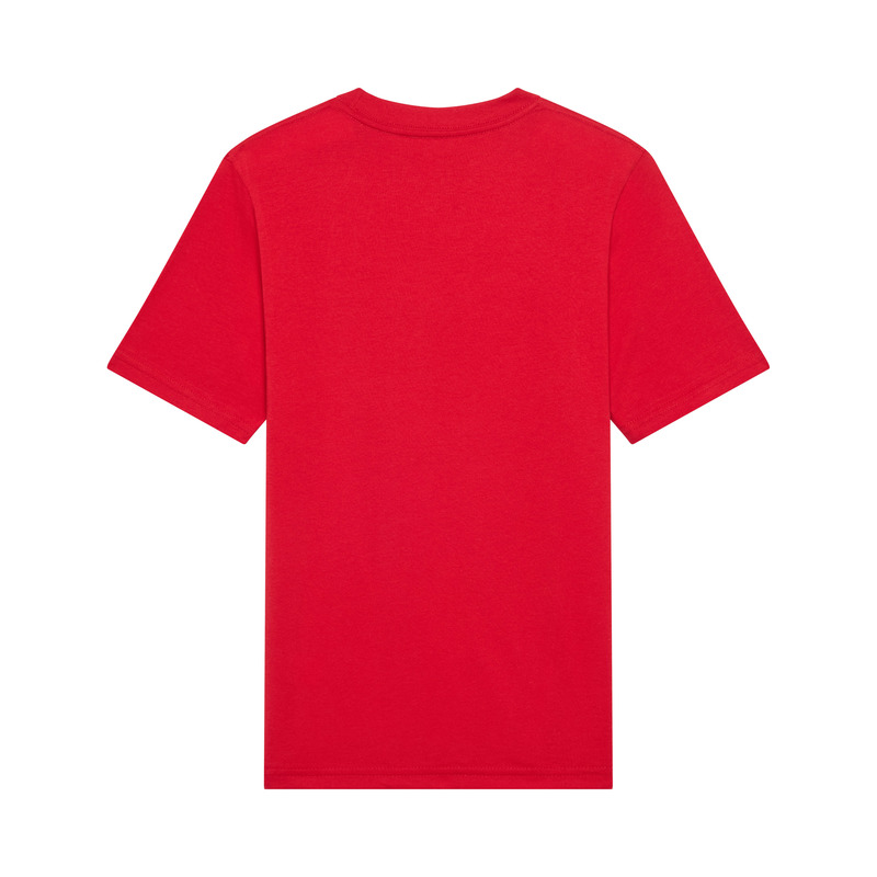 T-SHIRT JUNIOR FOX BADGE TIBETAN RED