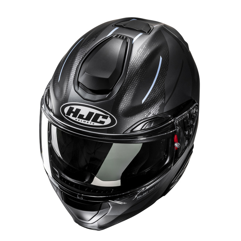 KASK MOTOCYKLOWY HJC RPHA91 BLAT BLACK