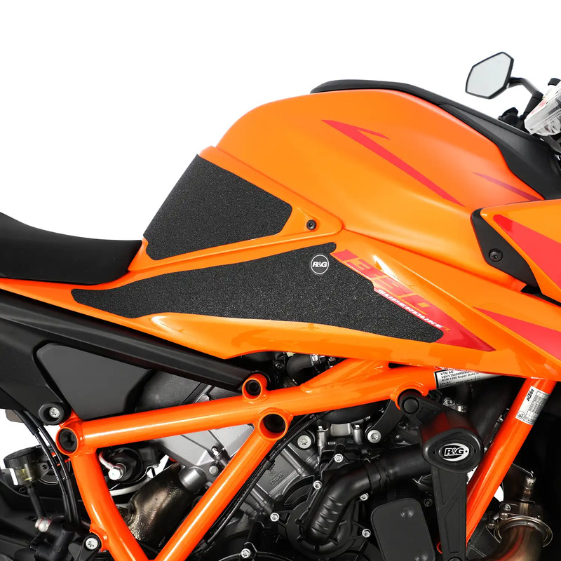 NAKLEJKA NA BAK TANKPAD ANTYPOŚLIZGOWY 2 CZĘŚCI RG RACING KTM 1390 SUPER DUKE R (EVO) 24- CLEAR