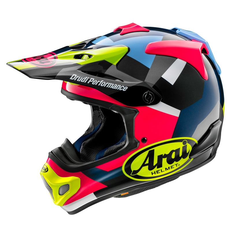 KASK MOTOCYKLOWY ARAI MX-V EVO BLOCK PINK S