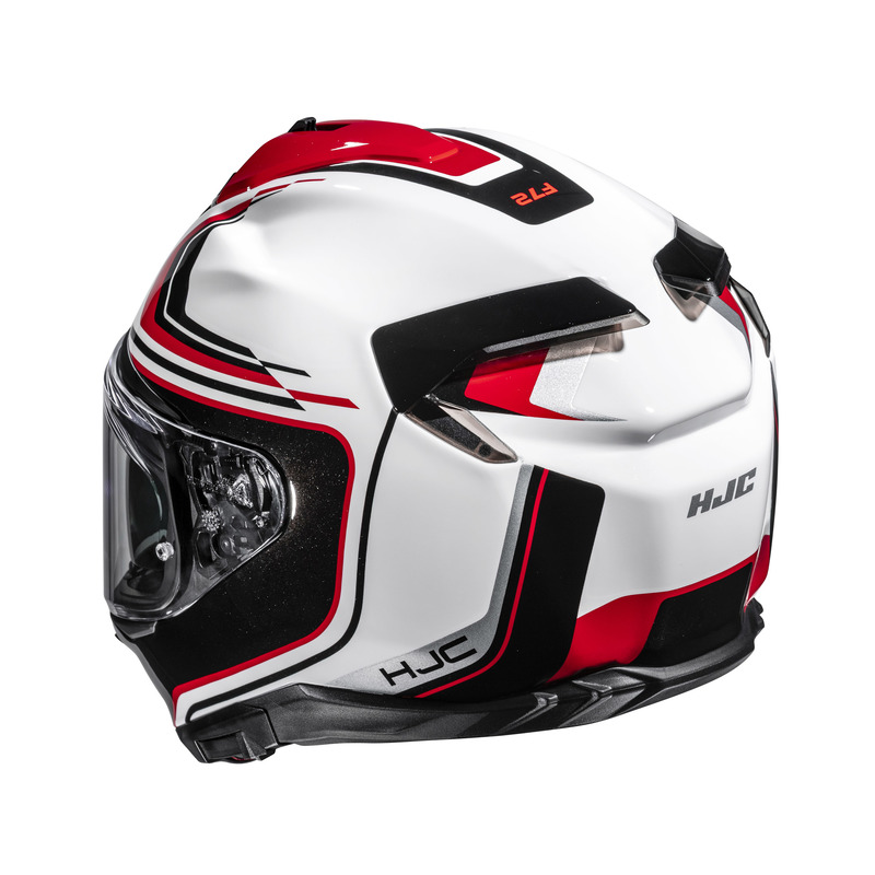KASK MOTOCYKLOWY HJC F72 OFLO WHITE RED XS