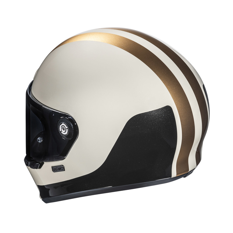 KASK MOTOCYKLOWY HJC V10 CORE BEIGE GOLD M