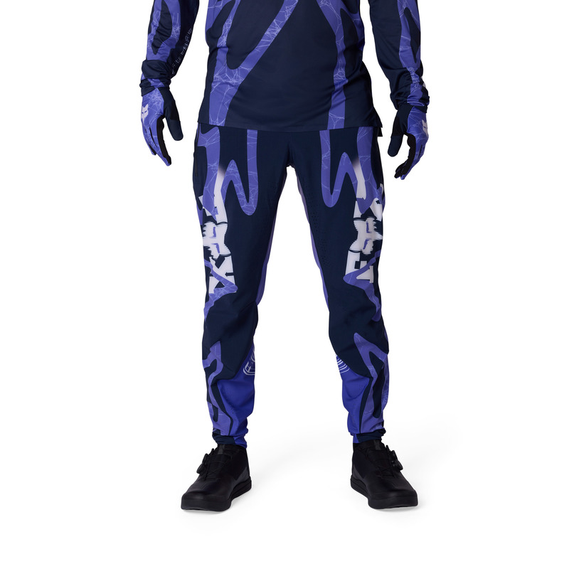 SPODNIE ROWEROWE FOX FLEXAIR DIFFUSE SE BLUEBERRY 30