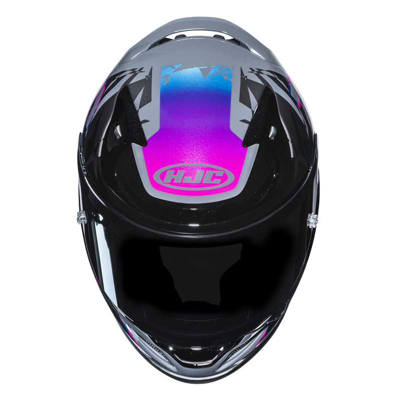 KASK MOTOCYKLOWY HJC RPHA12 KATE GREY PURPLE