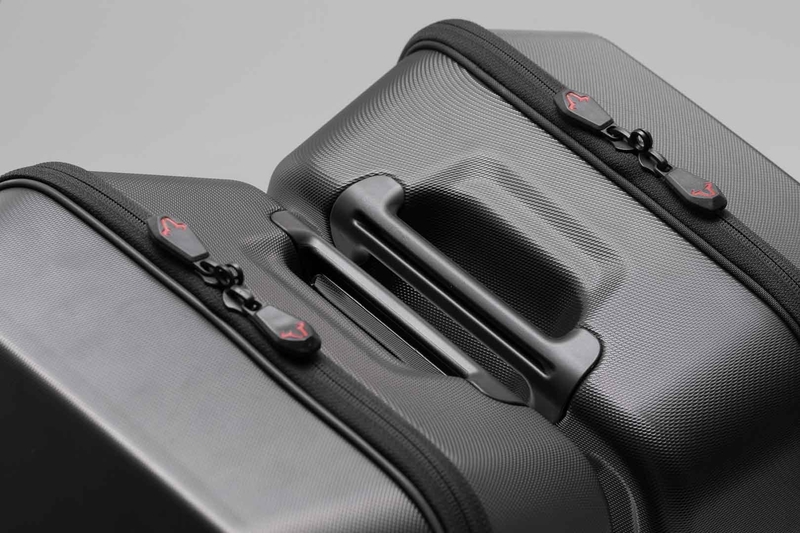 PLASTIKOWY KUFER BOCZNY NA LEWĄ STRONĘ SW-MOTECH URBAN ABS BLACK 16,5 L