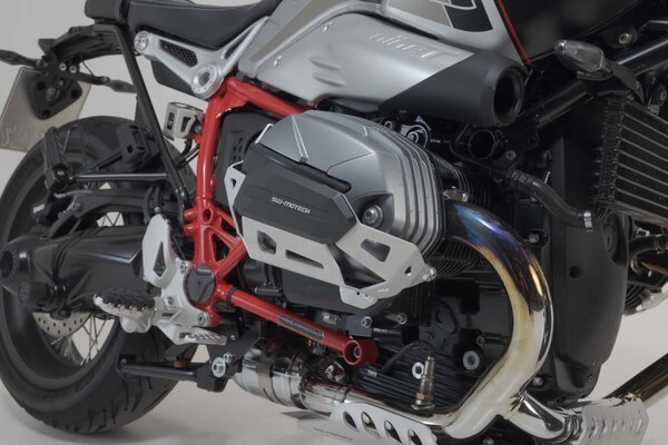 OSŁONA CYLINDRA SW-MOTECH BMW R NINET/ PURE/ SCRA, R12/ R12 NINET SILVER