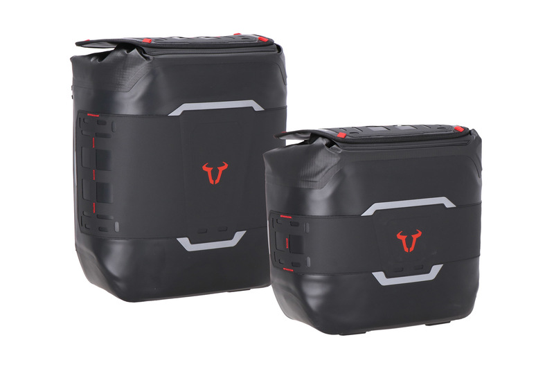 ZESTAW SAKW I STELAŻY SYSBAG V-LOC SW-MOTECH SCRAMBLER 1200 XC/XE (18-), X/XE (23-) 16L
