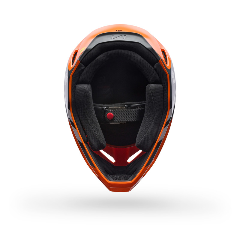 KASK MOTOCYKLOWY FOX V1 DRAFT SUNBURST