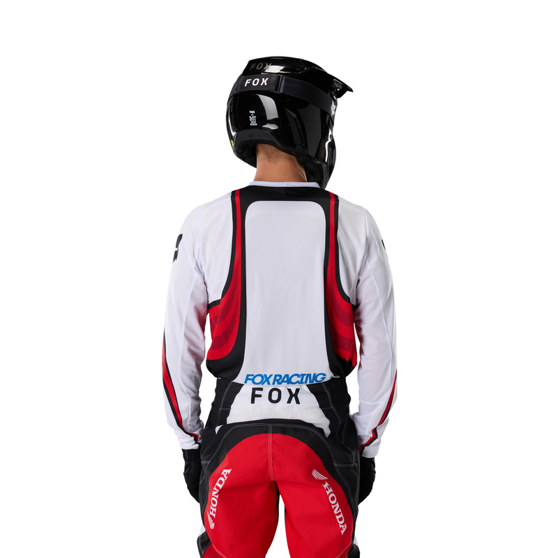 BLUZA MOTOCYKLOWA FOX 180 HONDA WHITE RED XL
