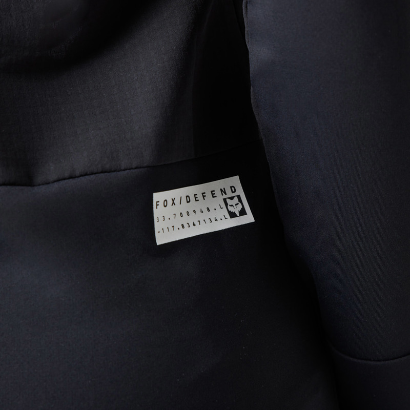 KOSZULKA ROWEROWA Z DŁUGIM RĘKAWEM DAMSKA FOX DEFEND THERMAL BLACK M