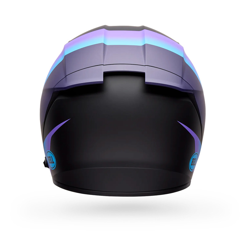 KASK MOTOCYKLOWY BELL LITHIUM PASSION MATTE BLACK PURPLE