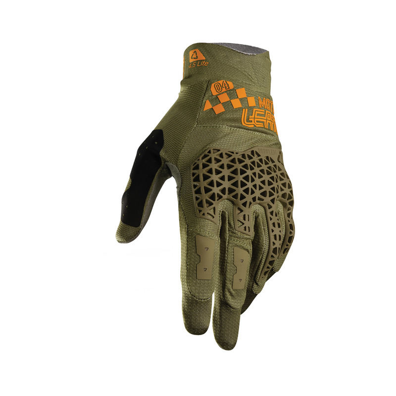 RĘKAWICE OFFROADOWE LEATT MOTO 4.5 LITE SPEED KHAKI BROWN M