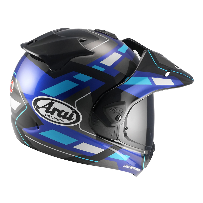 KASK MOTOCYKLOWY ARAI TOUR-X5 MATCH BLUE S